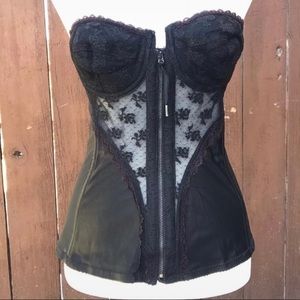 Frederick’s of Hollywood Black Corset